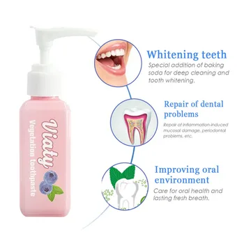 

Pressed Style Toothpaste Whitening Foam Natural Mouth Wash Teeth Whitening Toothpaste Liquid Oral Hygiene Toothpaste