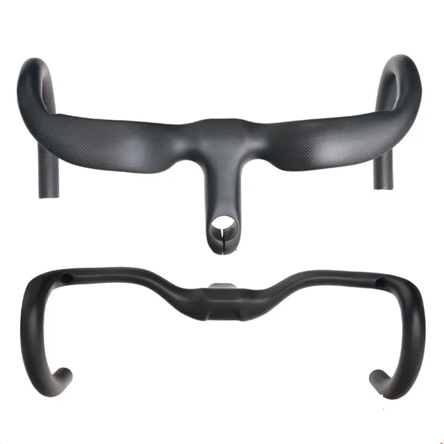 New 3K Matte Carbon Fiber Road Bike Bicycle Racing Drop Integrated Bar