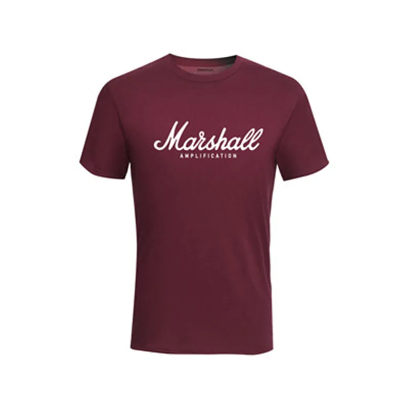 2019 New Marshall T Shirt Logo Amps Amplification Guitar Hero Hard Rock Cafe Music Muse Tops Tee Shirts For Men Fashion T-shirt | Мужская
