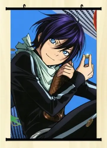 

Home Decor Poster Wall Scroll Hot Noragami Yato Cosplay Anime Japanese New