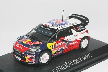 

1/43 Norev Citroen DS3 WRC Championne du monde Rallye 2011 LoebElena #155353