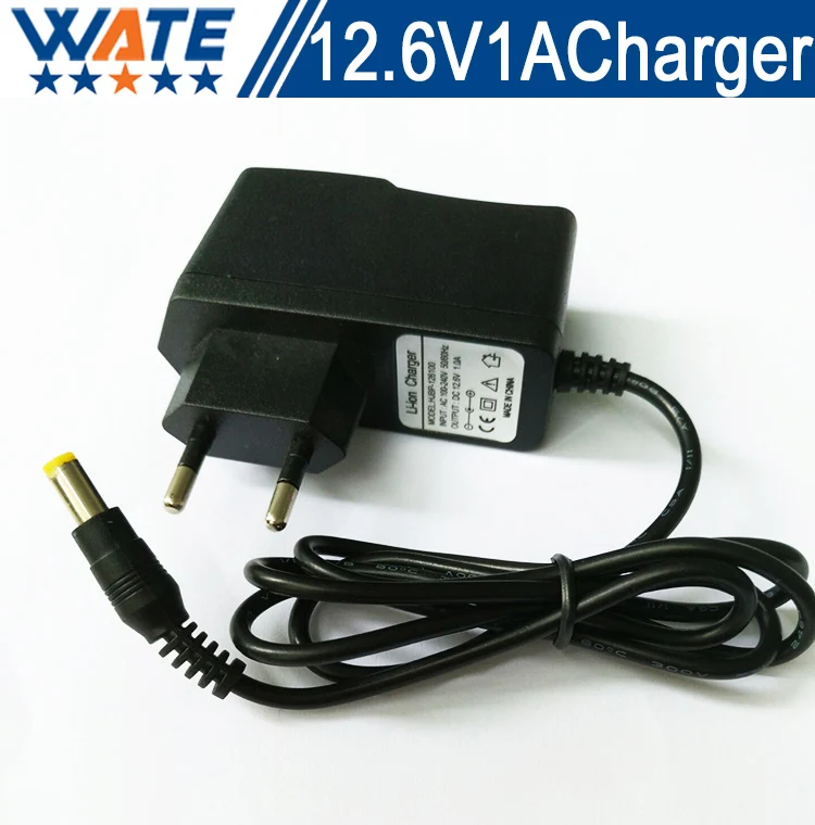

12.6V 1A Charger 3S 12.6V Smart Li-ion Battery Charger 12V Lithium polymer battery Charger Free shipping
