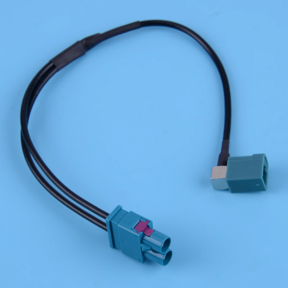 2 to 1 Antenna Adapter Double Fakra RNS RCD 510 310 315 to RCD330 Fit For VW