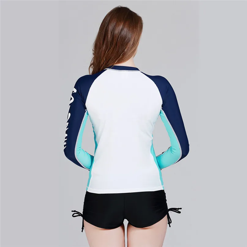 Neoprene Scuba Diving Wetsuits Top Water Sports Wetsuit Jacket Zipup Swimwear Long sleeve #2P22 (2)