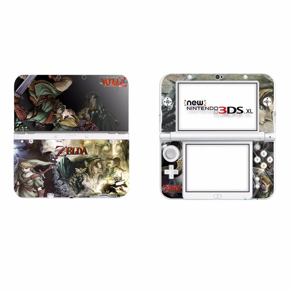 Легенда о Zelda винил Обложка Наклейка кожи Стикеры для новых 3DS XL скины Стикеры s для новых 3DS LL винил кожи Стикеры протектор