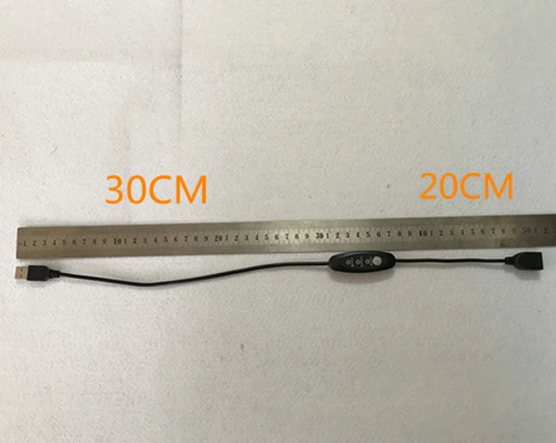 5V USB High Medium Low 3 Heat Adjustable Thermostat Heating Temperature Setting Controller for Foot Hand Neck Knee Waist Warmers (5)