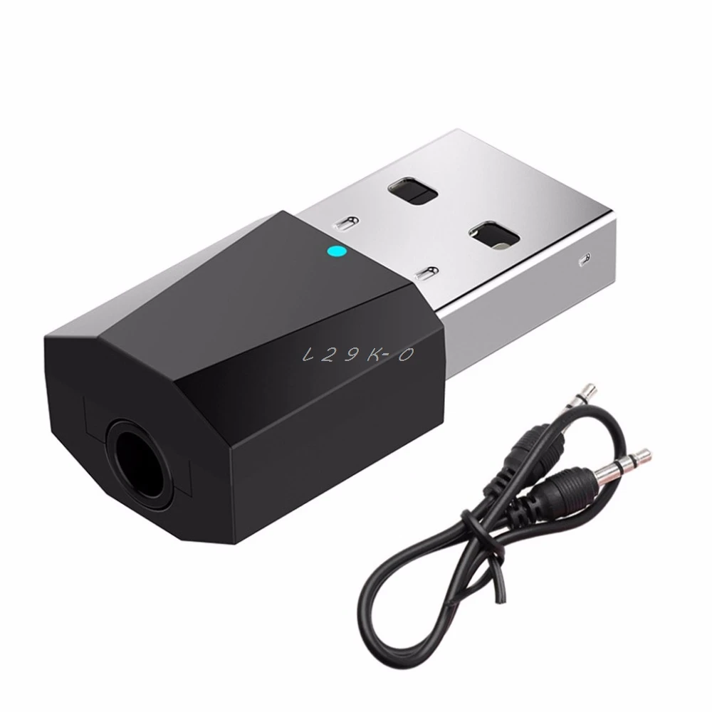 USB Bluetooth 4.2 Wireless Audio Music Stereo Adapter Dongle Receiver for TV-PC 