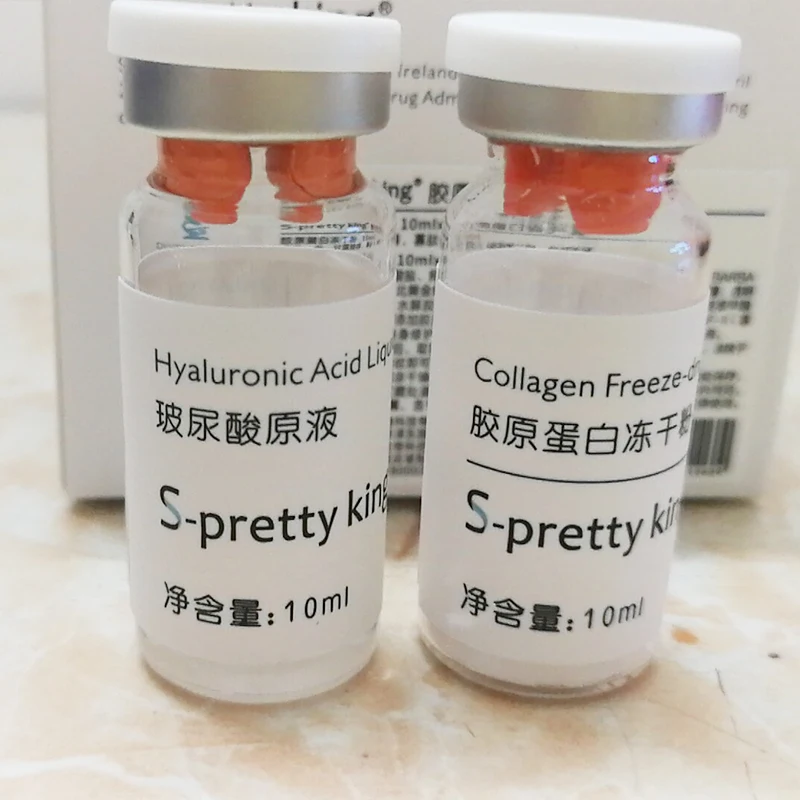 2bottles/box 10ml lip fillers Deep Lines Hyaluronic mesotherapy serum hyaluronic acid pen injectable lip dermal filler 10ml