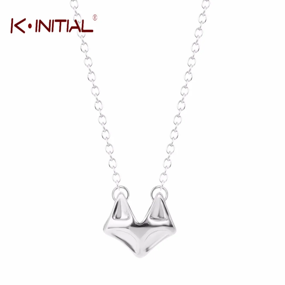 collier argent renard collier argent renard