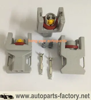 

longyue 10set 2Pin Auto fuel spray nozzle/oil atomizer plug,Car Electrical plug connector kit