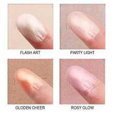 Новинка, 4 цвета, палитра пудры, стойкая водостойкая пудра для женщин