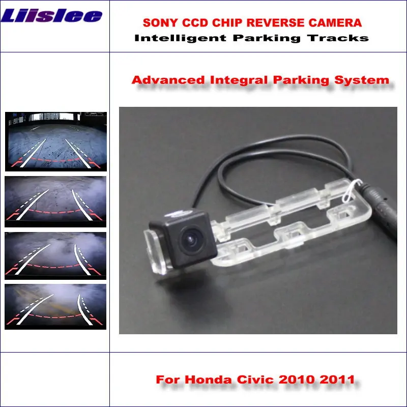 

Liislee High Quality Intelligentized Car Parking Rear Reverse Camera For Honda Civic 2010 2011 / NTSC PAL RCA SONY CCD