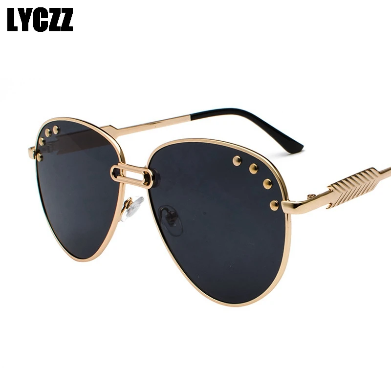 LYCZZ Street GlassesEurope женские крупные солнцезащитные очки пикантные Eywear Классический