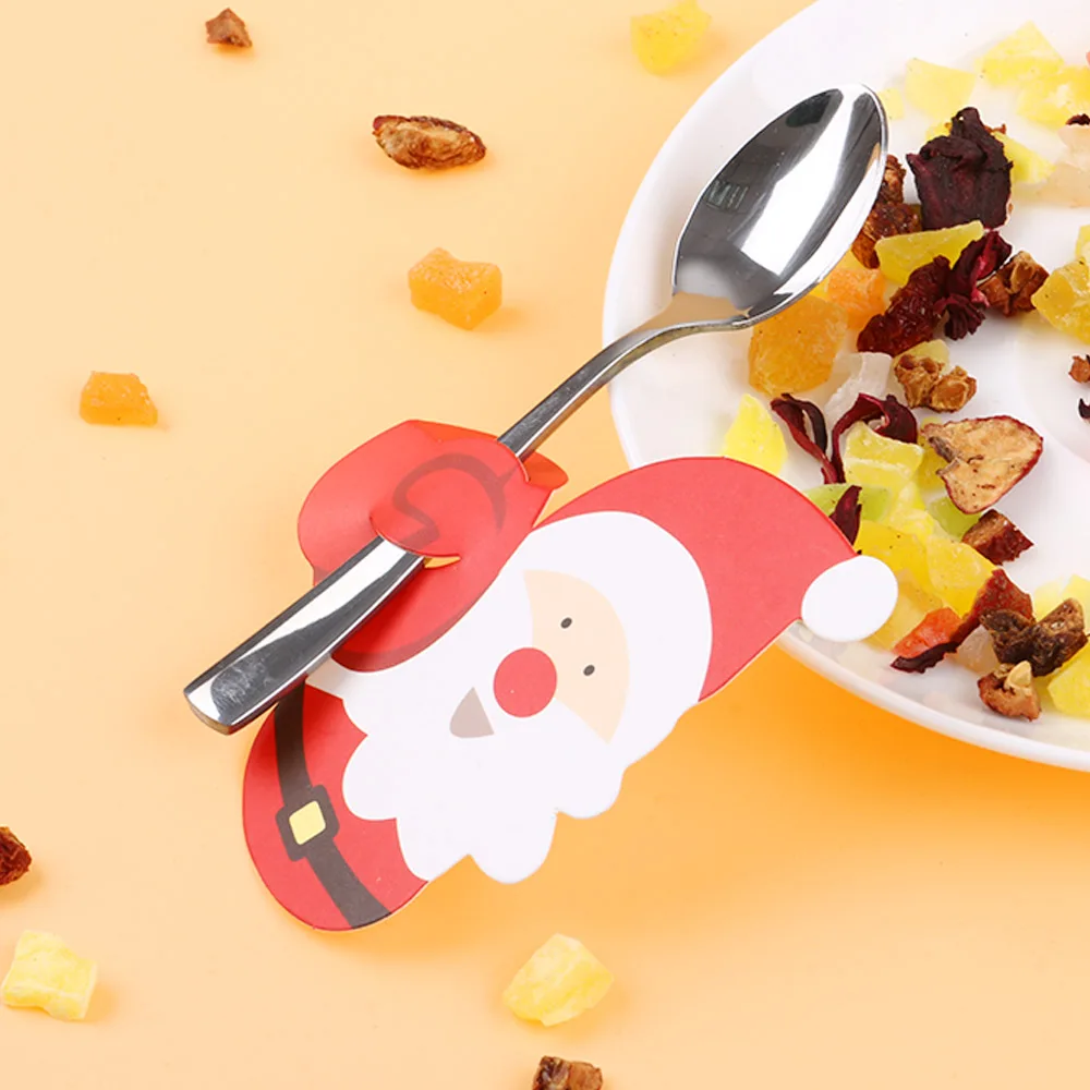 50 шт. декоративные милые Санта Клаус Пингвин леденец на год и Рождество на палочке сахар-хлеб на Рождество вечерние игрушки дома вечерние Декор