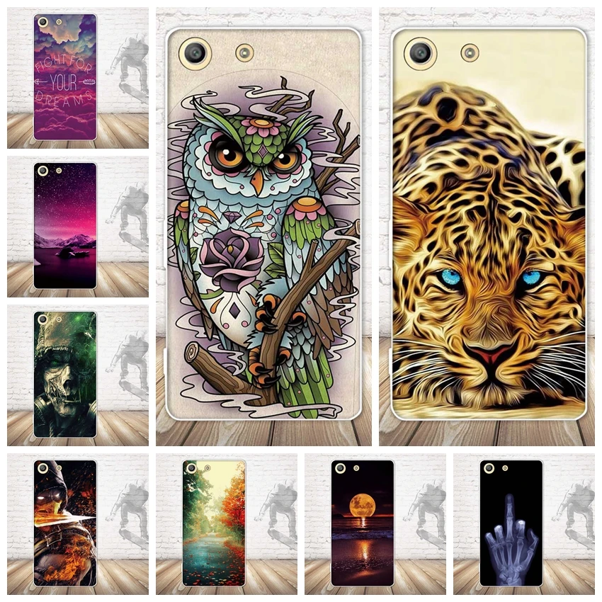 

Case For Sony Xperia M5 Case Soft Silicon Back Cover For Sony Xperia M5 M 5 Dual E5603 E5606 E5663 E5633 Phone Coque Cover Cases