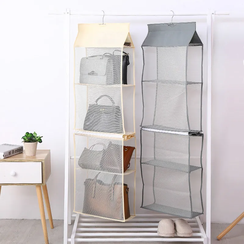 Smilpery Folding Clothes Storage Bag Wall Hanging Bag Wardrobe Bags