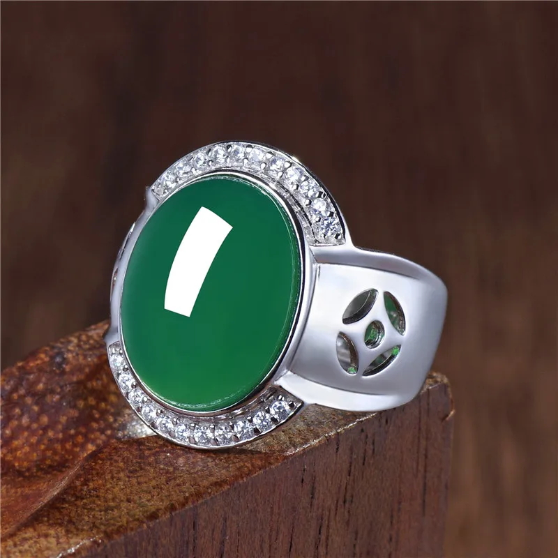 Женское кольцо кольца Anillos Chrysoprase dominie мужское кольцо открытие Banzhi подарочные сертификаты указательный палец упаковка