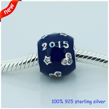 Подходит Pandora Браслеты издание Микки серебряные бусины Летний стиль 925 пробы серебряные подвески DIY