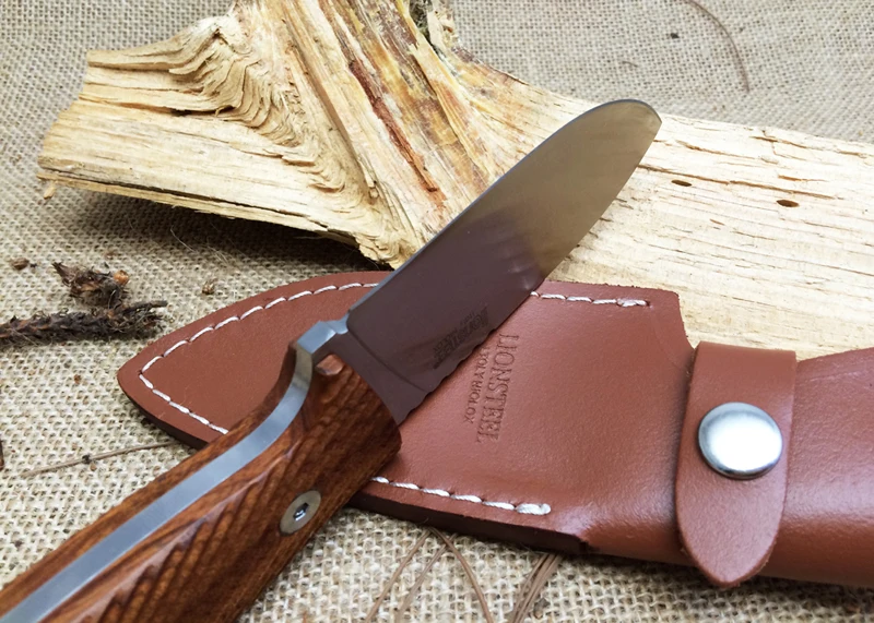 NEW! LionSteel Hunting Fixed Blade Knives,7Cr17Mov + Rosewood Handle Camping Knife,Lion Steel Survival Knife. NEW! LionSteel Hunting Fixed Blade Knives,7Cr17Mov + Rosewood Handle Camping Knife,Lion Steel Survival Knife.