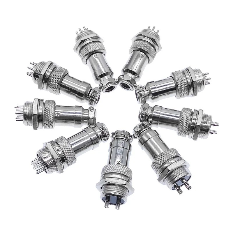 5/8 &quotGX16 авиационный кабель разъем 2Pin3pin4pin 5pin6pin7pin8pin9pin10pin штекер и гнездо