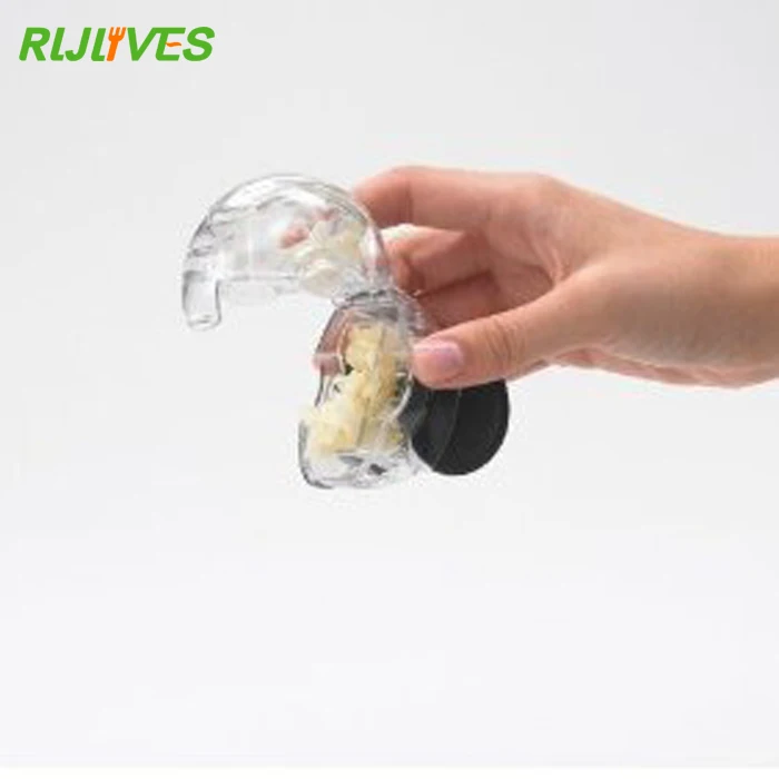 Mini Garlic Chopper Crusher Grater Plastic Garlic Press Kitchen Tool Ginger Accessories