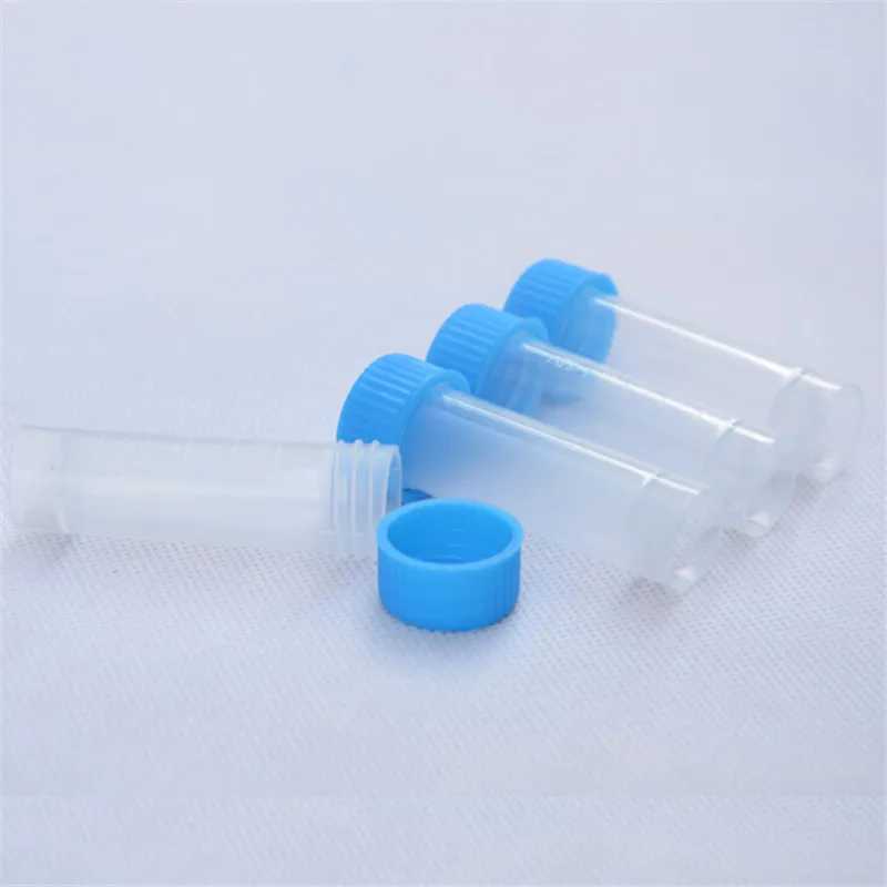 10 шт х 5 мл химии Пластик Тесты трубы флаконы закрывающие колпачки емкость для жидкостей для офиса школьная лаборатория химии поставки