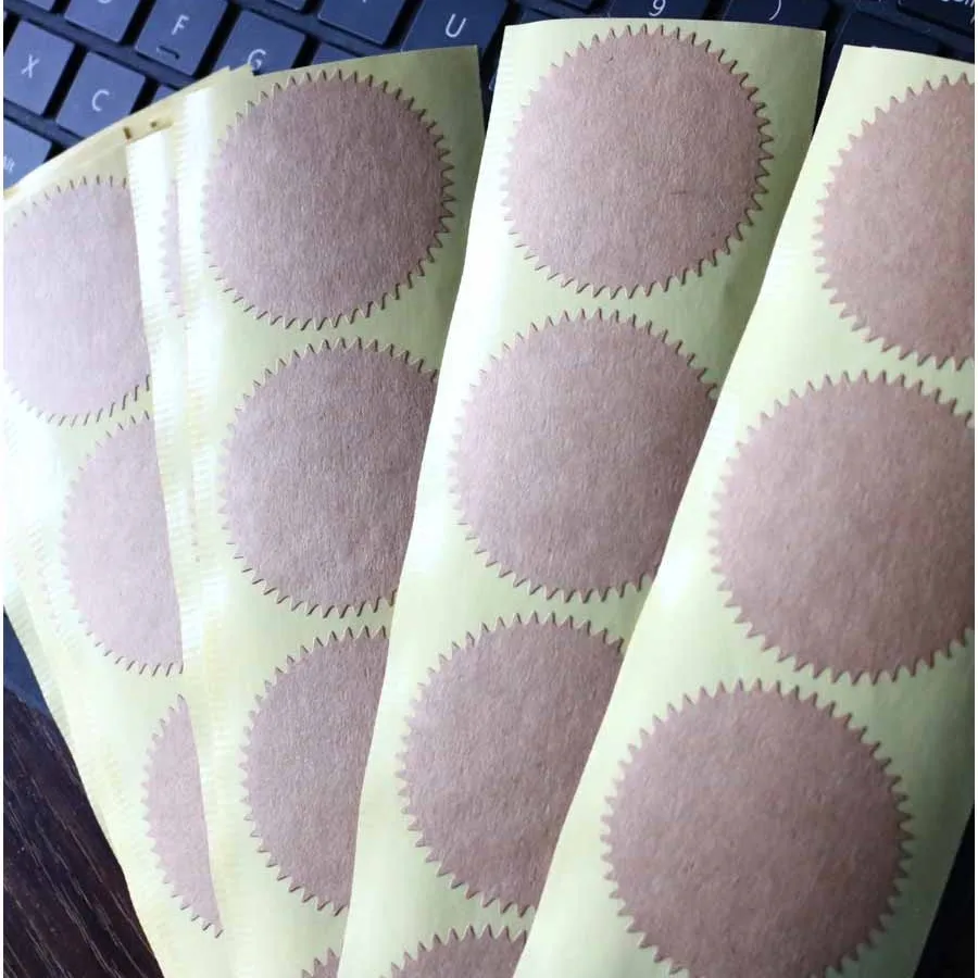 Cartoon Stickers Decorative Stickers Self Adhesive Stickers Custom Stickers Stationery Stickers Anime Stickers Paper Stickers Adhesive Stickers Decorative Labels Stickers Animal Stickers Sticker for Embosser 4.5cm size Personalized Embossing Seal for Name Card Letterhead Setting/Wedding Envelope