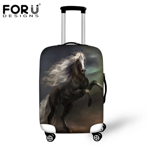 H5027 FORUDESIGNS Crazy Horse мужская дорожная Защитная крышка багажника водонепроницаемый дождевик для 18 ''-30'' чемодан спандекс крышка - Цвет: H5027