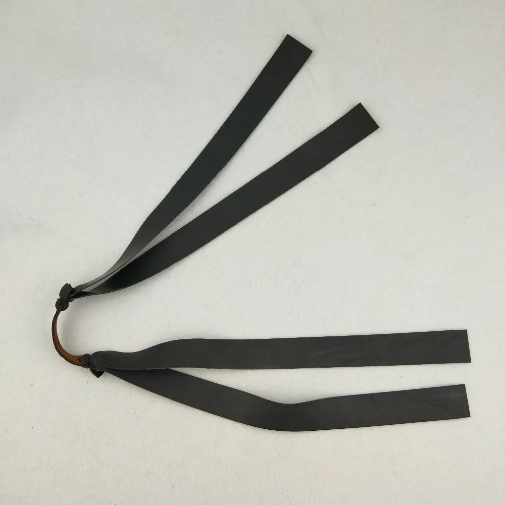 

New Arrival 1Pcs Outdoor Slingshot Powerful Elastic Flat Rubber Band Hunting Sports Catapult Kit Set Practical Strong Flat Rubbe