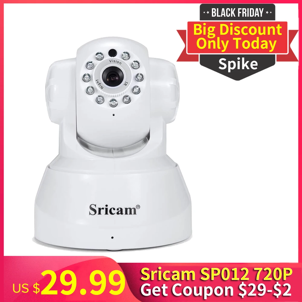 

Black Friday Spike 1080P IP Camera Wireless Home Security Home Camera Surveillance Syatem Wifi Night Vision CCTV Baby Monitor