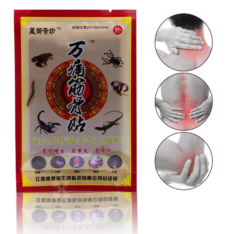 Chinese natural herbs Extract Knee Rheumatoid Arthritis Pain Patch Body