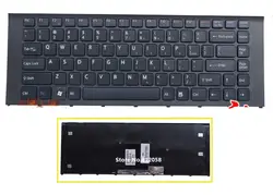 Ssea Фирменная Новинка США клавиатура для Sony VPC PCG-61211T pcg-61212t pcg-61311m ноутбука