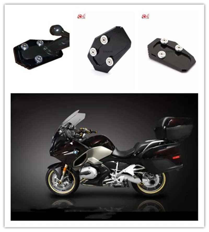 

Motorcycle Kickstand Extension Plate Side Stand For BMW R1200RT 14-18