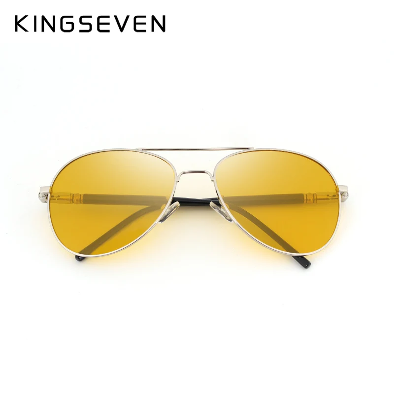 Мужские солнцезащ. Очки ночного видения Kingseven черно красные солнцезащитные очки