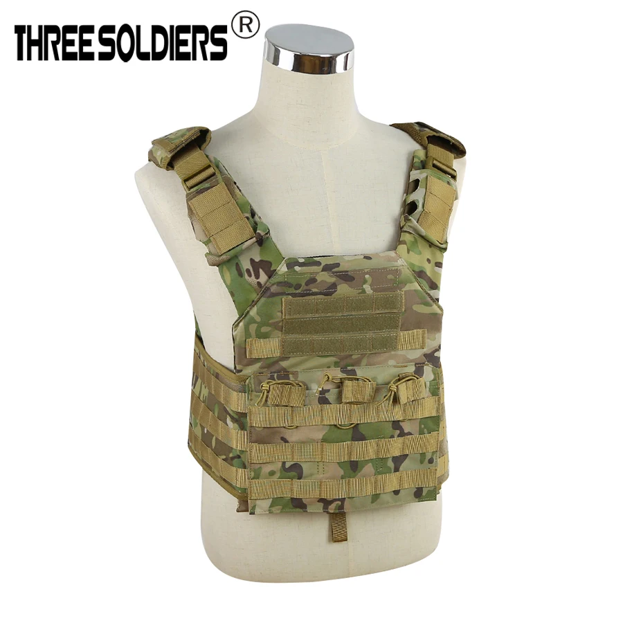 Открытый JPC Улучшенный тактический Molle жилет защитная пластина Перевозчик