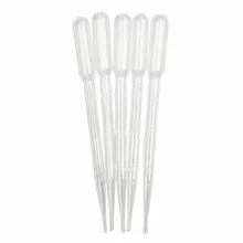 3ml Dropper Disposable Plastic Eye Dropper Set Transfer Graduated Pipettes Scale for School Lab Supplies Lipstick