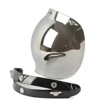 Мотоциклетный шлем винтажный пузырьковый козырек защита для лица Ретро Biltwel шлем маска мотошлем шлем очки