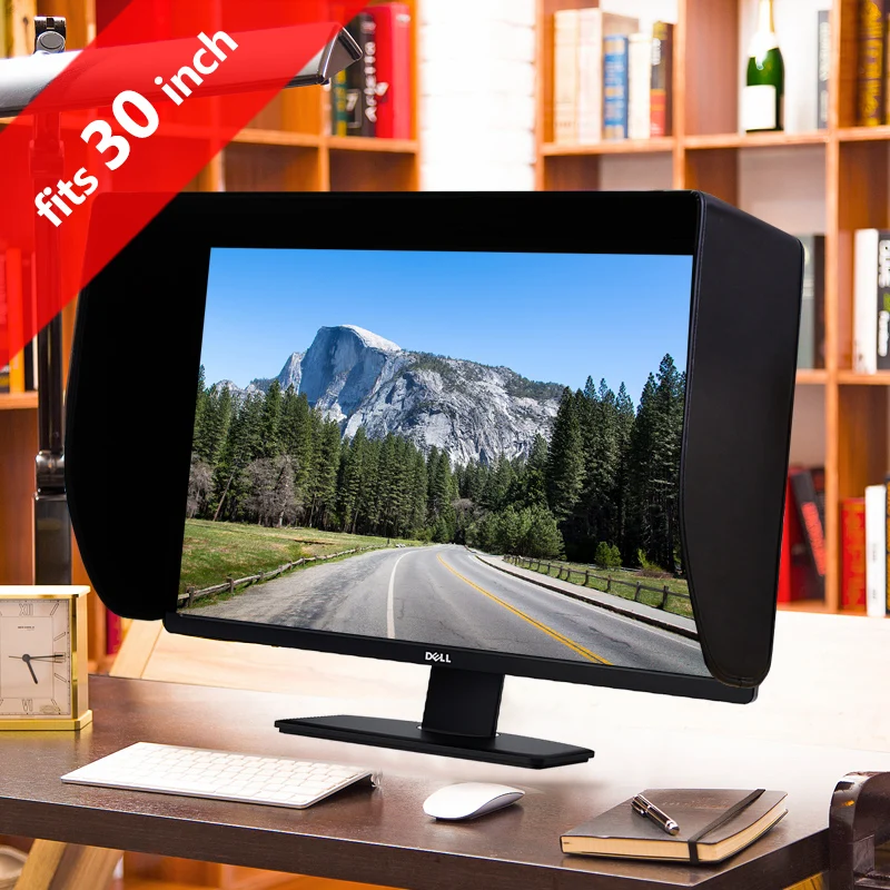 

iLooker 30P 30 inch Pro Edition LCD LED Video Monitor Hood Sunshade Sunhood for Dell HP EIZO NEC Viewson Philips Samsung LG ASUS