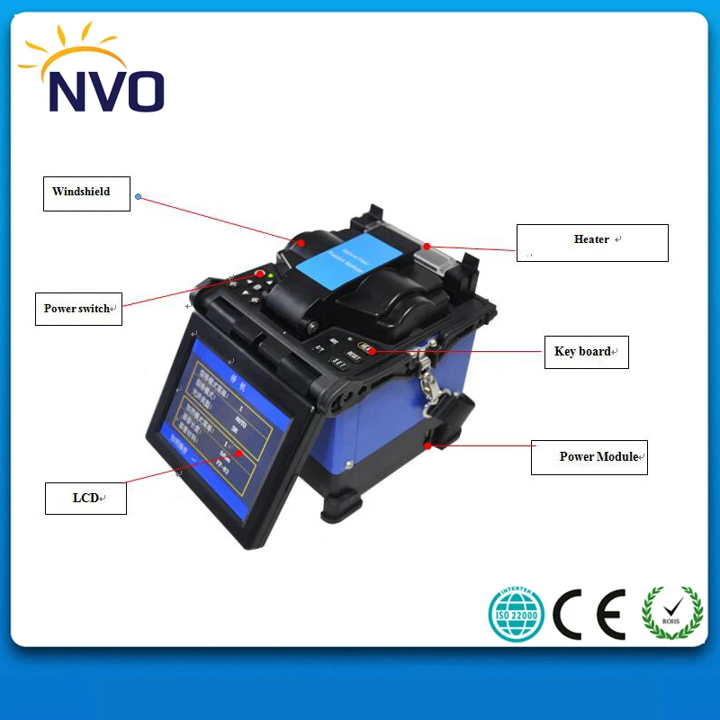 

Fiber Optic Fusion Machine JoinWit JW4109 Euqal To Jilong Fusion Splicer Brand New Optical Fiber Fusion Splicer