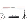 2MX 2M(6.5ft*6.5ft) Photo Background Support System Stands Adjustable Backdrop Photograpy Backdrops for photo studio ► Photo 2/6