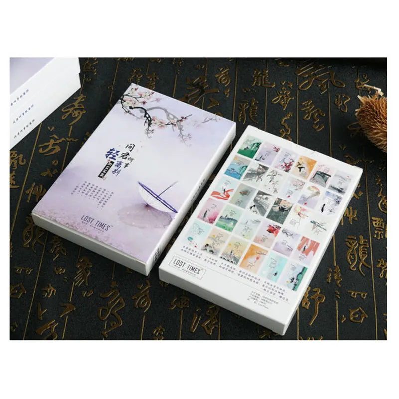 

30 Sheets/Set Easy Separation. Postcard/Greeting Card/Wish Card/Christmas and New Year Gifts Cards
