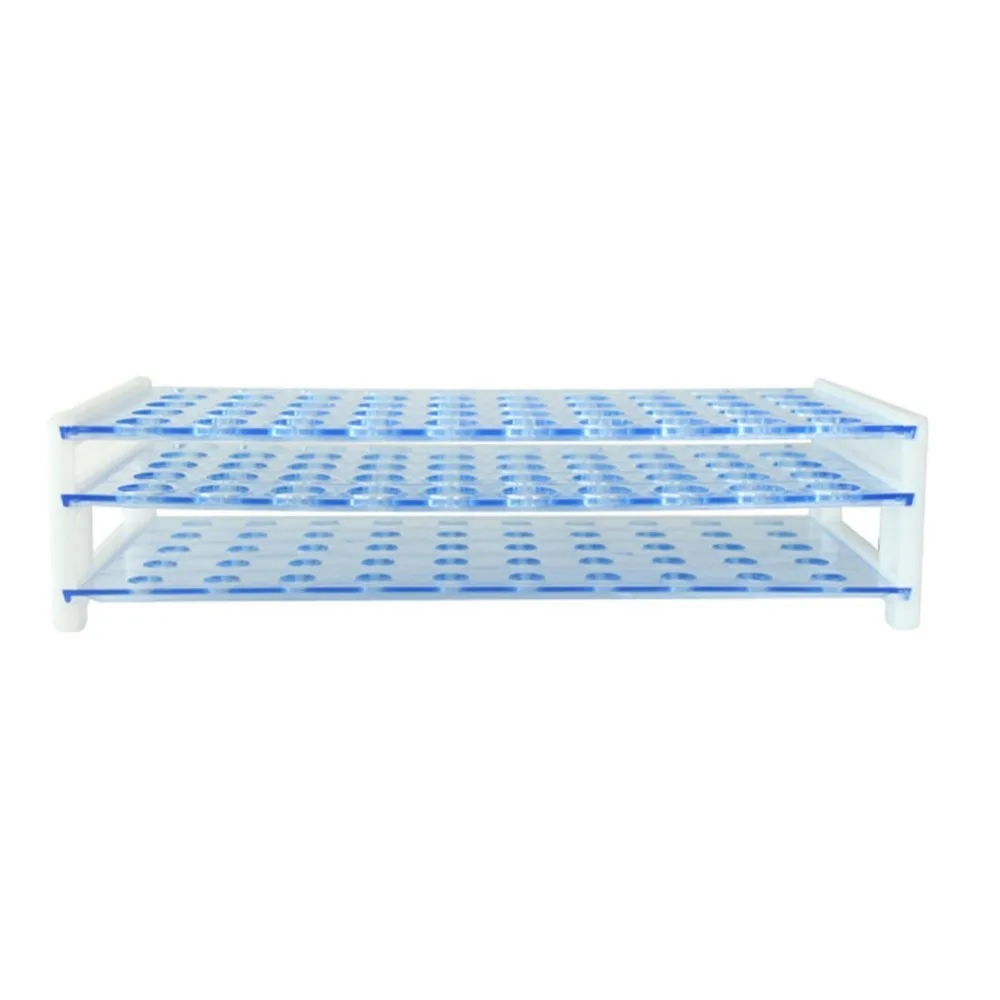 Пластиковая тестовая стойка для трубок 13 мм отверстие 50 съемный|test tube rack|plastic test