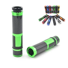 Универсальный мотоцикл 22 мм 7/" углеродное волокно Ручка Бар ручная акустическая система концы для suzuki GSF 1250 Bandit GSF 1250 Bandit S GSR 400