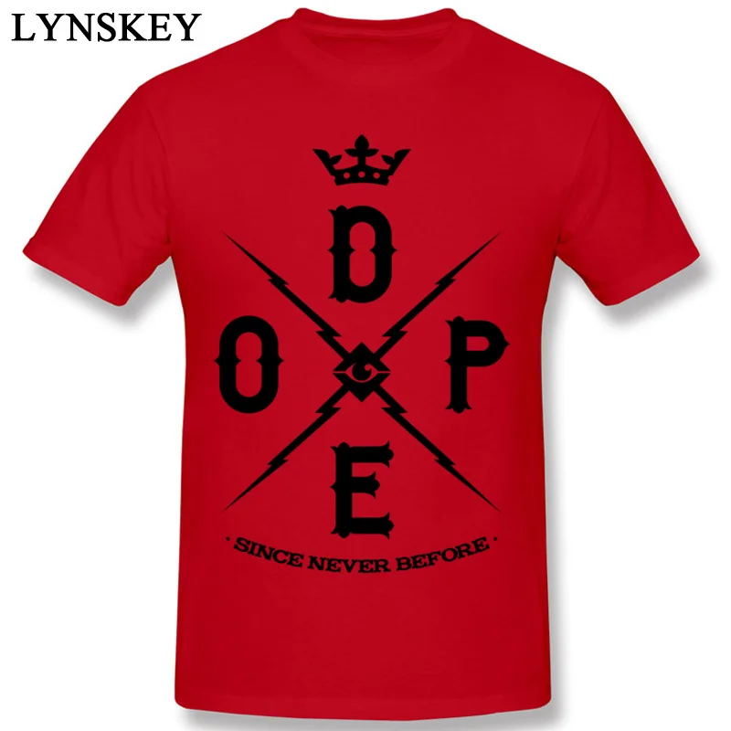 Summer Tops T Shirt for Men Funky Fall Crew Neck All Cotton Short Sleeve T Shirts Dope One Personalized Clothing Shirt red