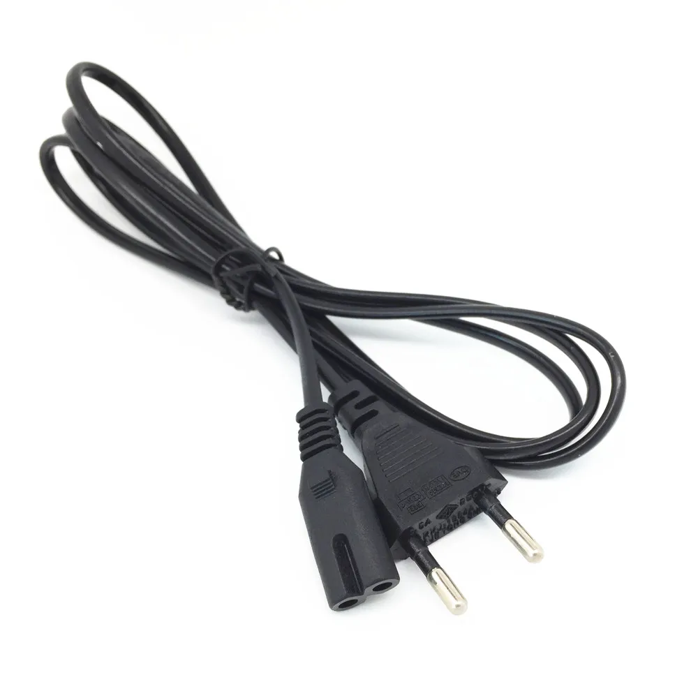 US /EU Plug 2 зубец Мощность шнур питания кабель для Sony Батарея Зарядное устройство AC