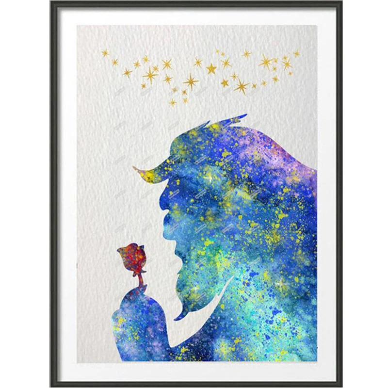 

Diy diamond painting mosaic handmade beauty and beast cross stitch crystal square diamond sets Diamond embroidery ZP-190