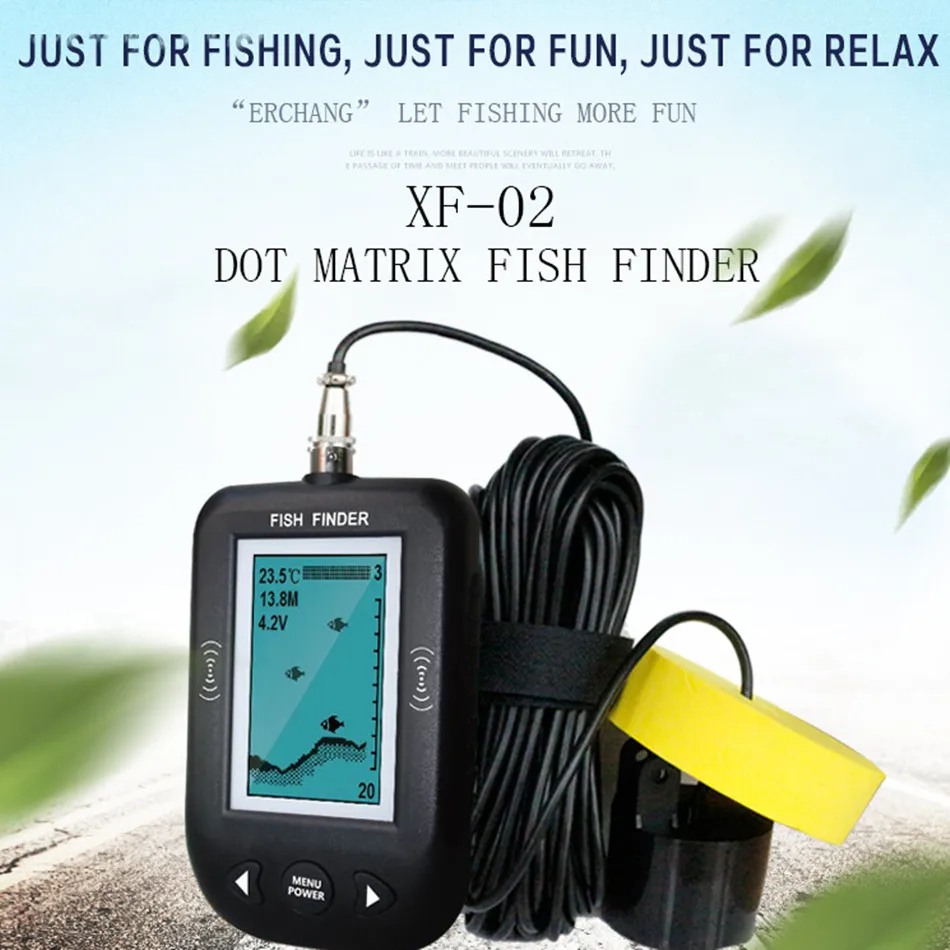 Tools Measurement & Analysis Instruments XF02 Portable Fish Finder 45