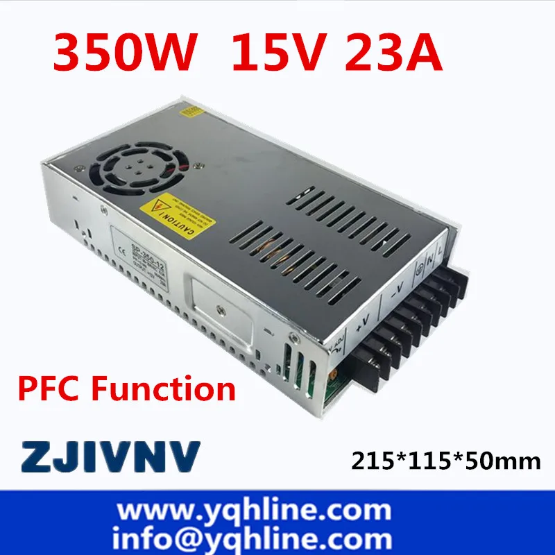 PFC Функция 350w импульсный источник питания 15v 23a Светодиодный AC-DC SMPS | Обустройство