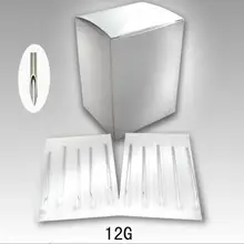 12 г Пирсинг Одноразовые Иглы стерильные иглы для пирсинга различные размеры ювелирные изделия для тела аксессуары 500 шт/партия