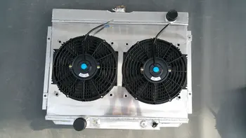 

Aluminum Radiator +Shroud+Fans For Ford Mustang/Mercury Cougar/XR7/Torino 1967-1970 1967 1968 1969 1970